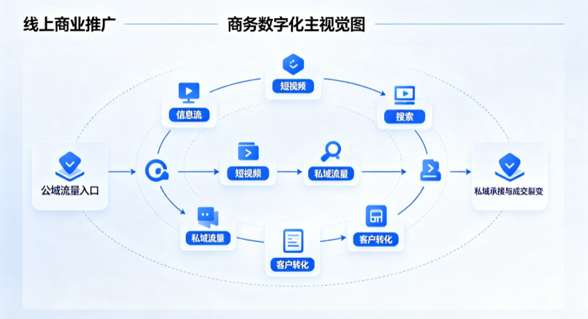 金湾区线上商业推广怎么做？全域流量闭环搭建与低成本转化实战指南
